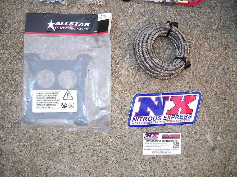 Nitrous Express Mainline Carb System with Bottle Nitrous Kit