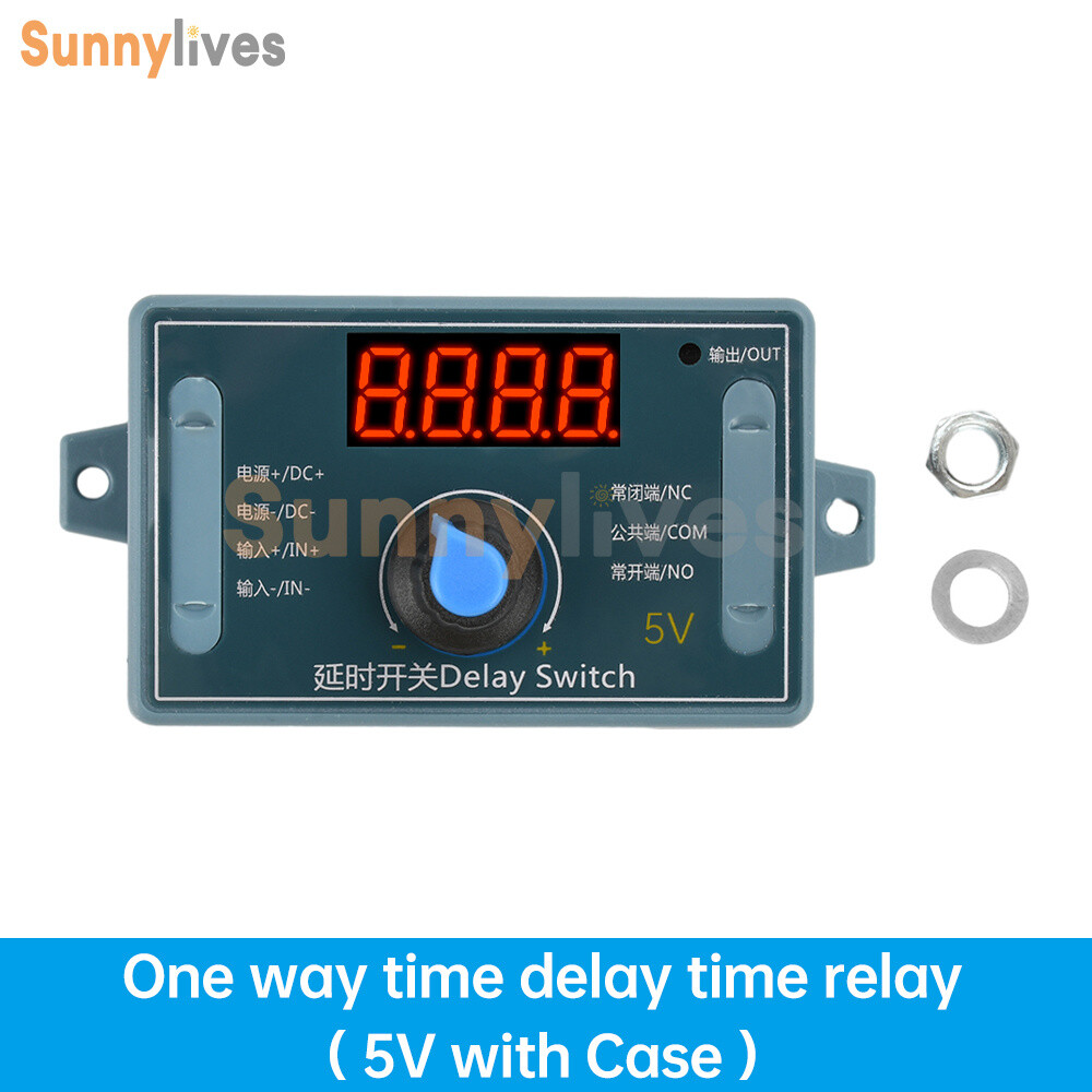 Adjustable Time Delay Relay Module LED Digital Timer Control Switch