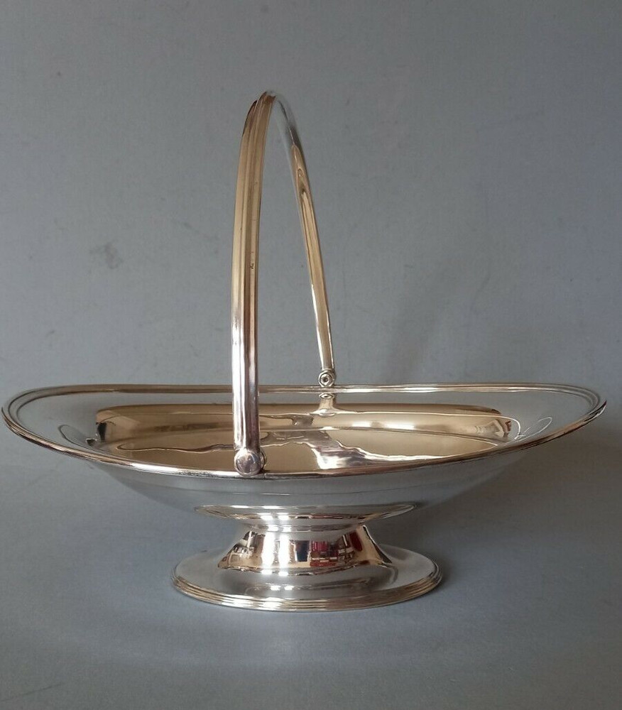 Vintage Silver Plated Handled Dish
