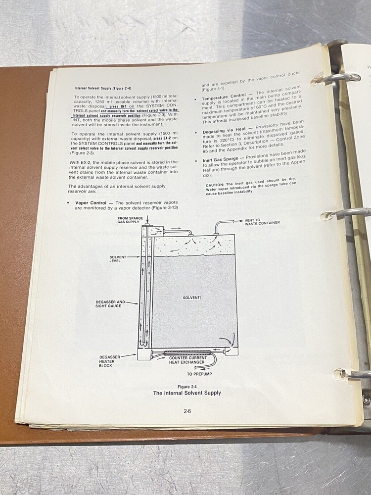 Waters 150C HPLC System - Users Guide / Instructions Manual