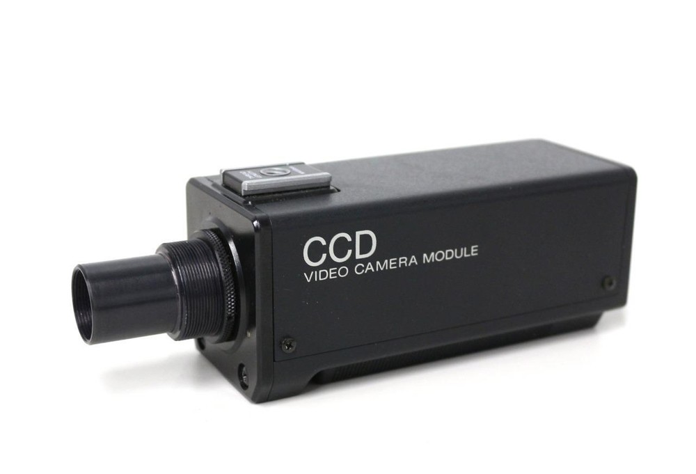 Sony XC-57 CCD Video Camera Module w/CMA-D2 Camera Adaptor & Gaertner Microscope