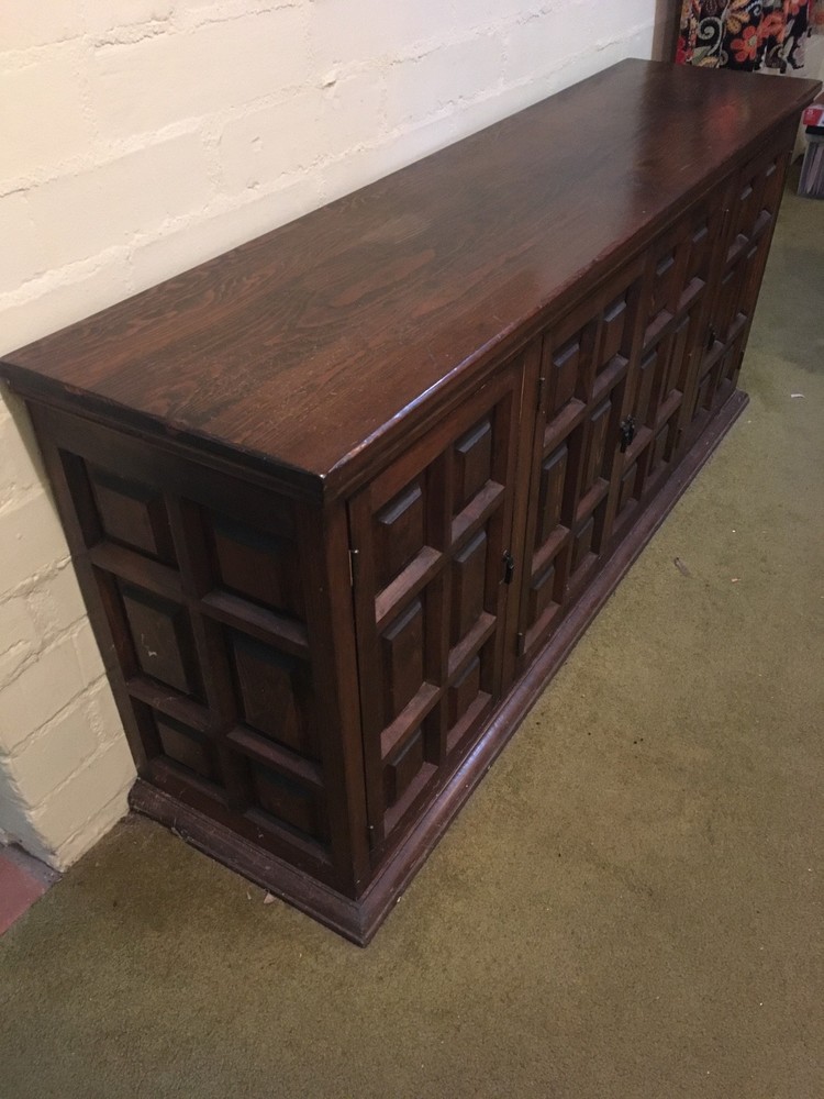 Spanish carved sideboard