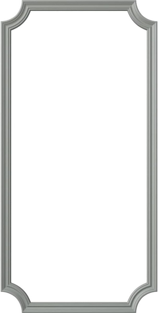 Oxford Smooth Panel Moulding Kit - 31"W x 62"H Single Panel Design