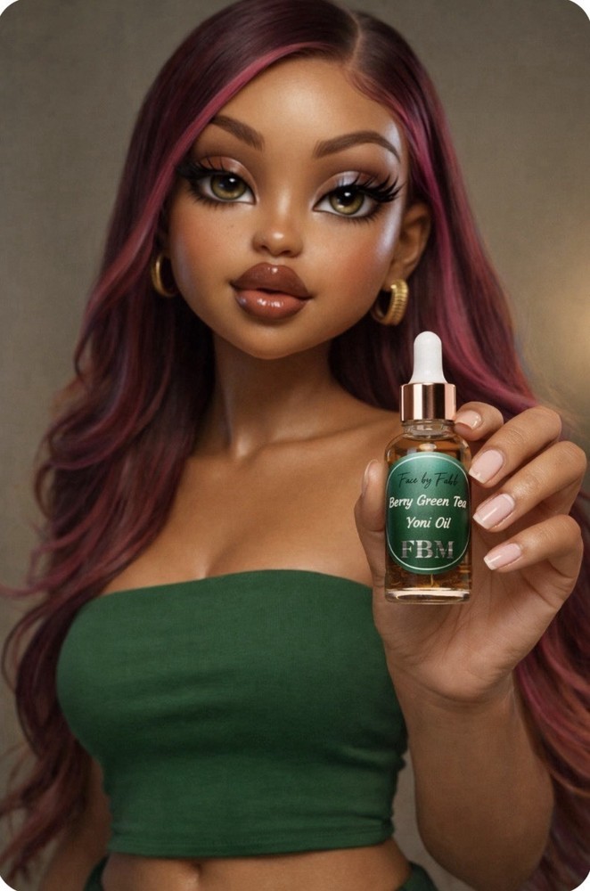 Fabb Berry Green Tea Yoni Oil🪽.