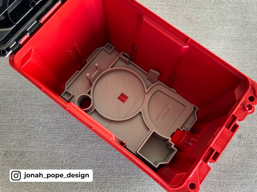Milwaukee Packout Top & Bottom Insert for M18 Compact Router (Insert Only)