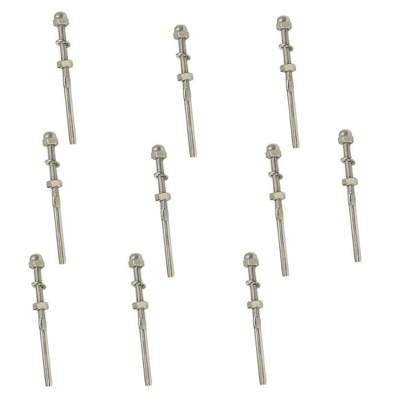 Cable End Fitting Railing Rail Hand Swage Threading Threader 50PC 5/16"-14 RIGHT