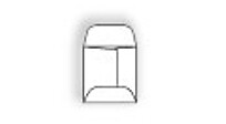 Lens Envelope, 2-1/4" x 2-1/4", White Sulphite