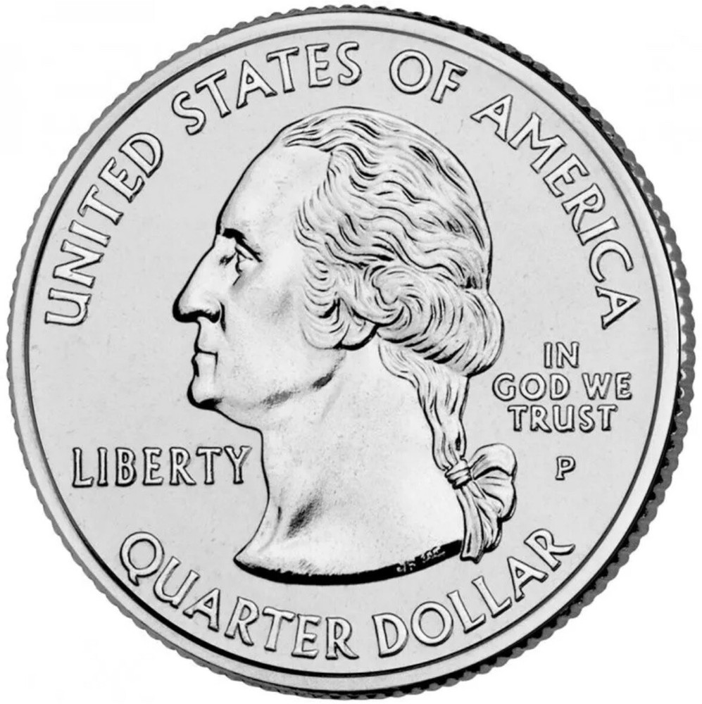 2006-P 50 State Quarter, Nevada. UNC From Mint Roll. KM# 382