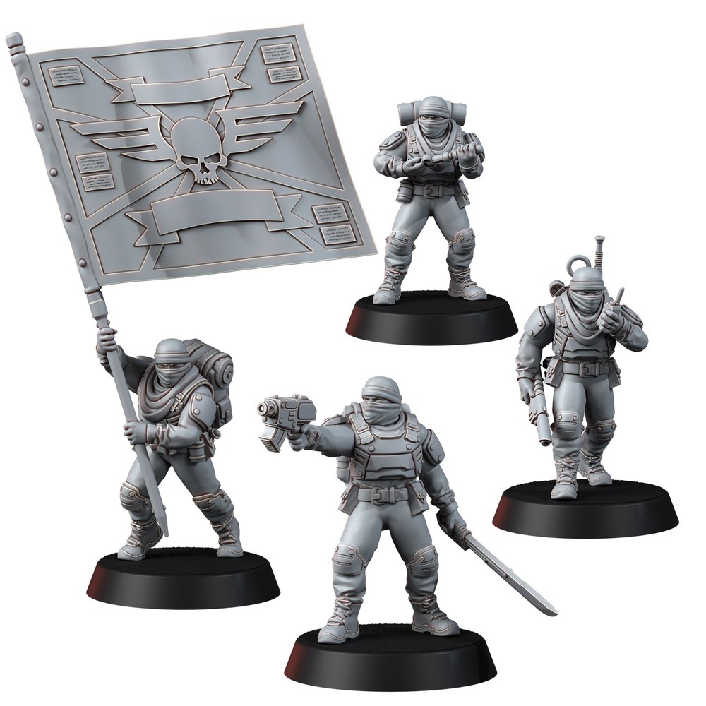 SANDSHROUD BATTALION COMMAND SQUAD