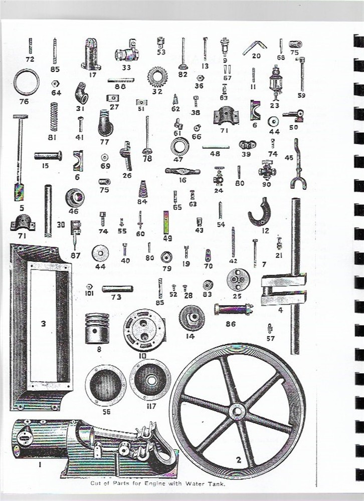 Galloway Engine Owners Operators Manual Parts Catalog
