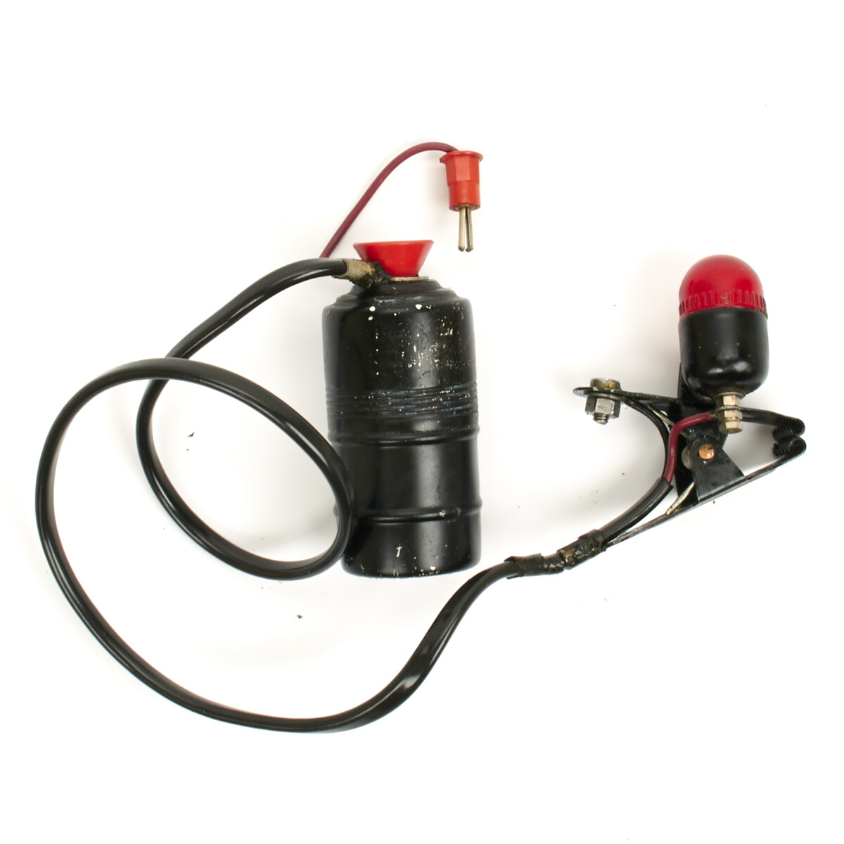 Original British WWII RAF Pilot Life Jacket Emergency Light