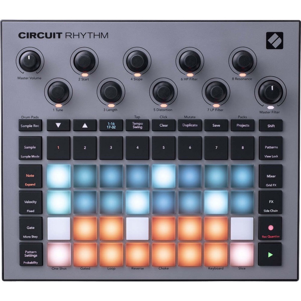 Novation Circuit Rhythm Standalone Beatmaking Sampler