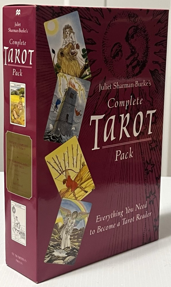 Juliet Sharman-Burke Complete Tarot Pack Sharman Caselli Deck Cards +Book