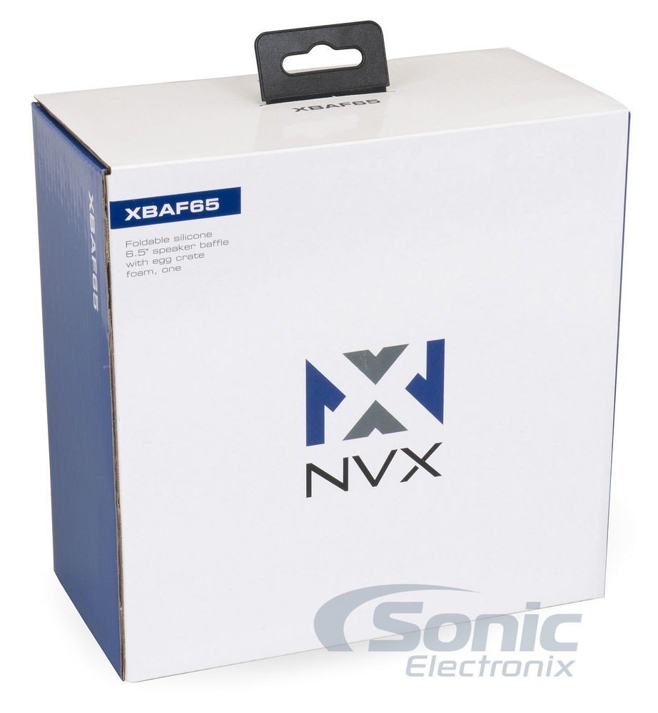 NVX XBAF65 6.5" / 6.75" Baffle Kit w/ Damping, Roller & Panel Tools