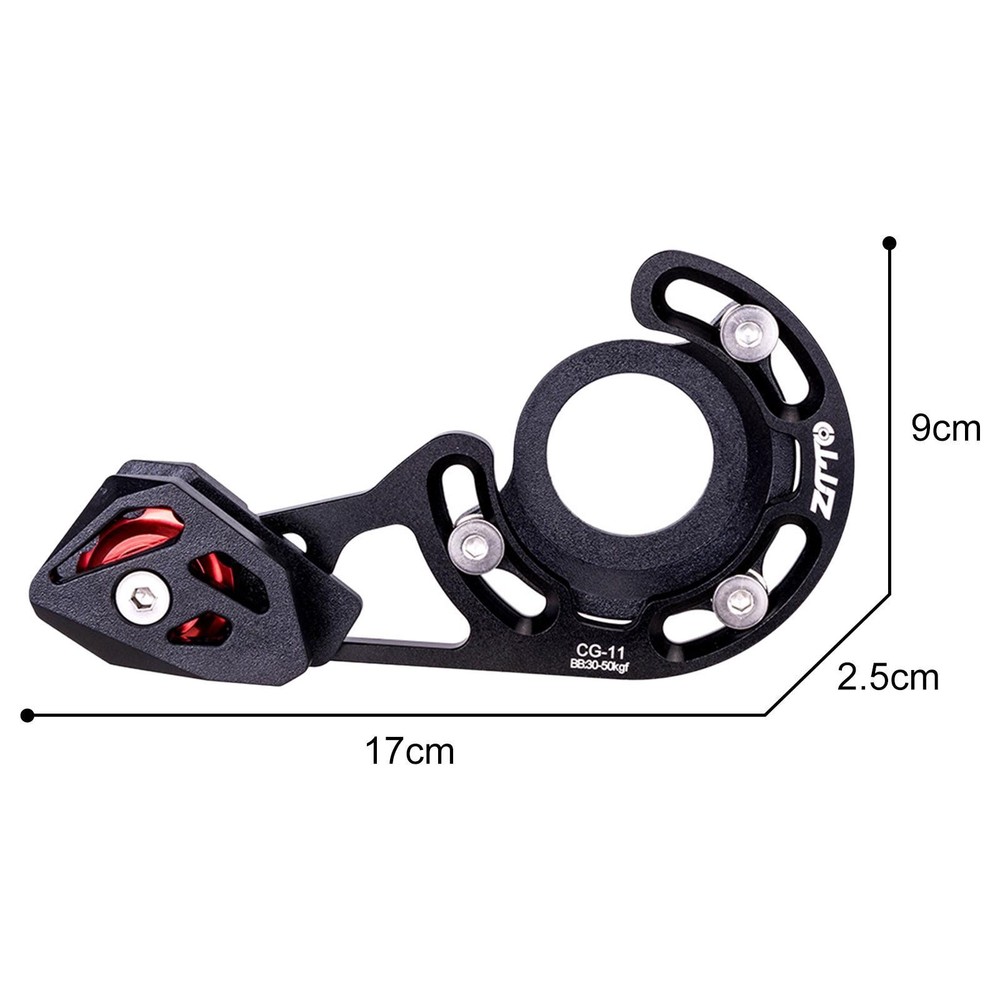 Bicycle Single Disc MTB Chain Guide, Chainring Protector Plate Pulley Chains