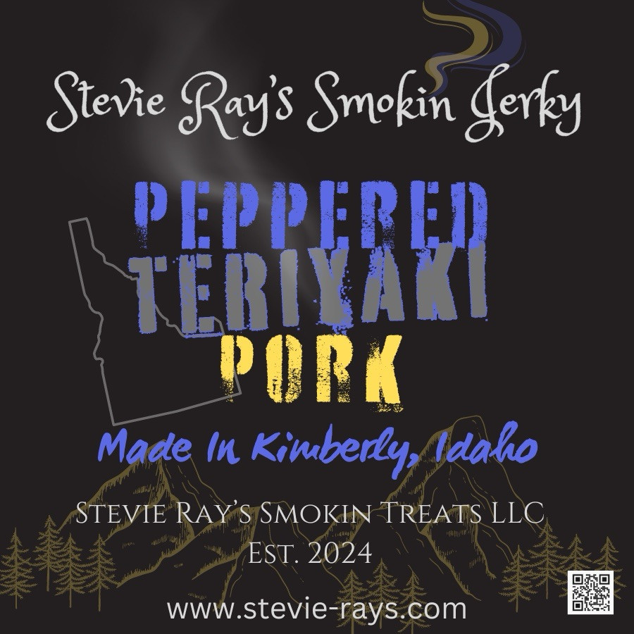 Peppered Teriyaki Pork Jerky