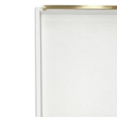 Faux Leather Rectangular Tray, 15"W x 11"L x 2"H Snow White