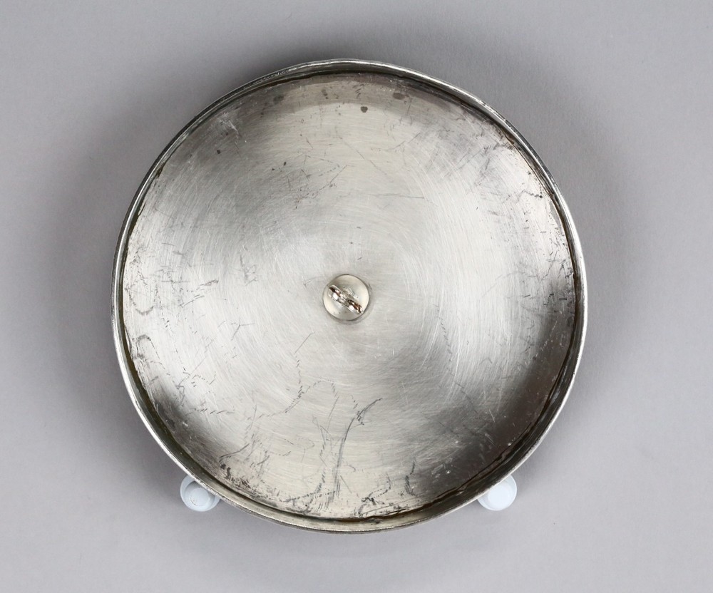 Victorian Silver Plated Biscuit Barrel - Registered 1877, Unknown Maker