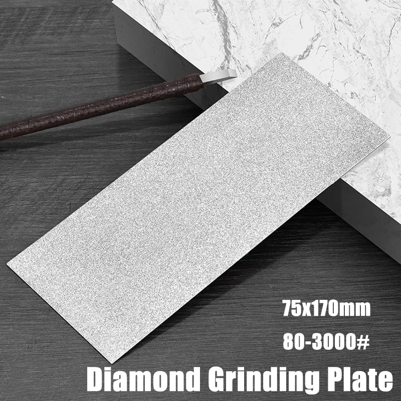 Rectangular Diamond Grinding Sharpening Plate 170*75mm Whetstone Stone 80-3000#