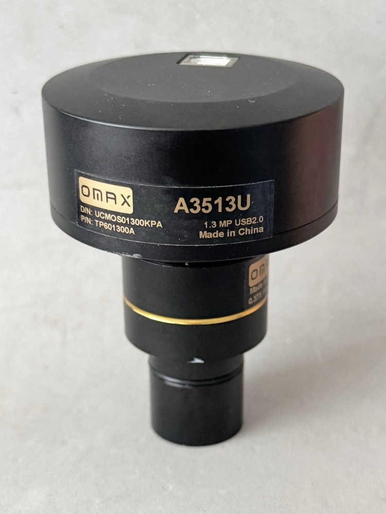 *Working AS-IS* OMAX 1.3MP Digital USB Microscope Camera A3513U