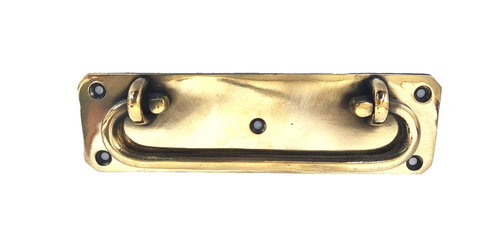 2x Solid Brass Drawer Pull Handles 6" (15.5cm) Vintage Antique Style Cabinet BOX