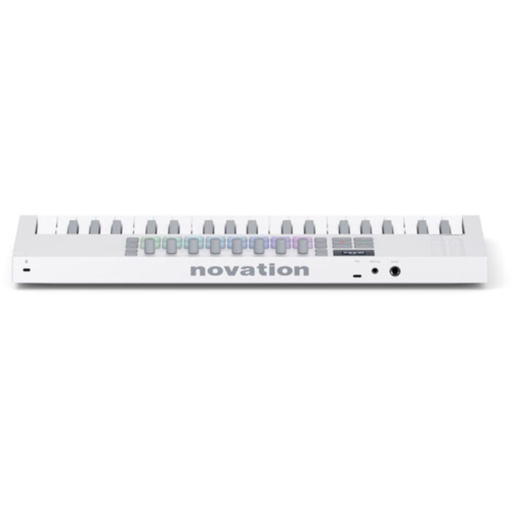 Novation Launchkey Mini 37 MK4 USB MIDI Keyboard Controller(White, 37 Mini Keys)