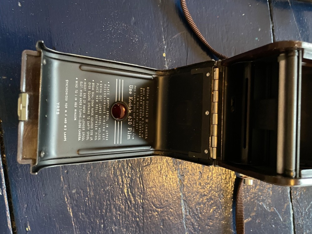 Kodak Duaflex IV Box Camera with Manual - UNTESTED