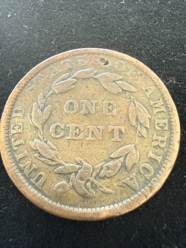 1839 Coronet Head Large Cent #110987