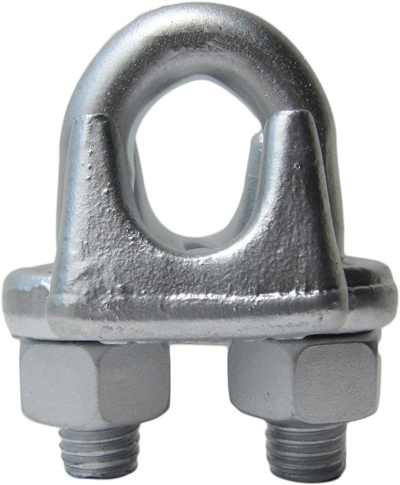 1-1/2" Drop Forged Heavy Duty Galvanized Wire Rope Clip (1)