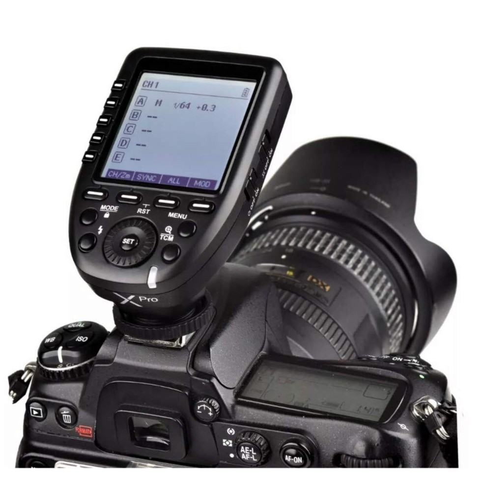 XPro TTL Wireless Trigger,1/8000s High-Speed-Sync,5 Dedicated Group Bottons a...