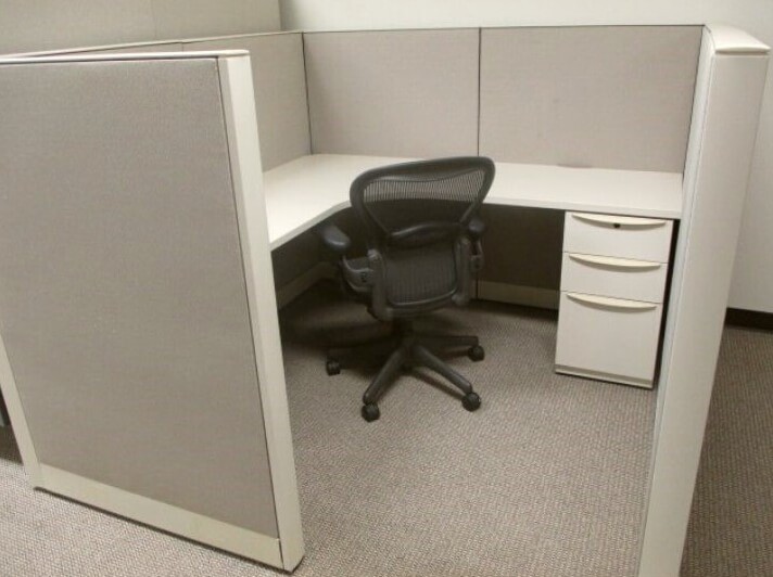 Haworth Premise 6x6 Preowned Cubicles