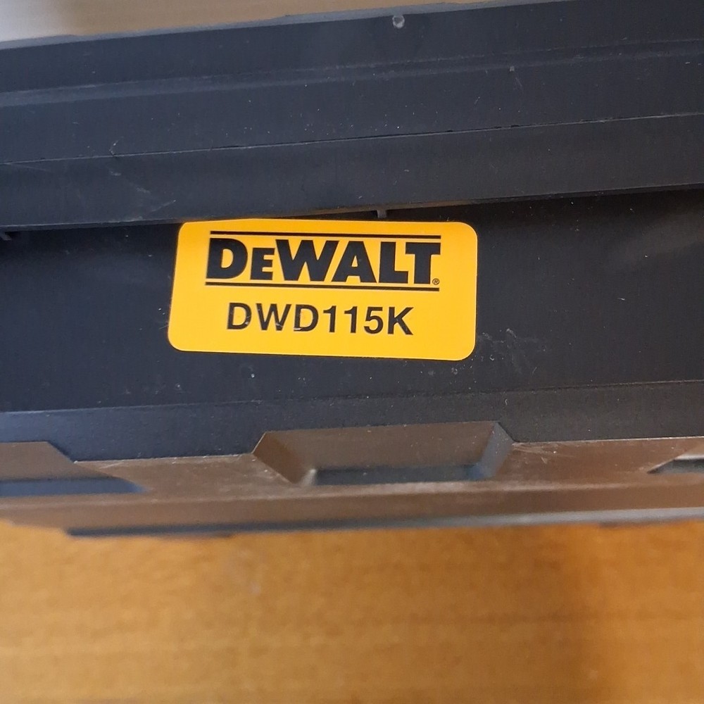 DeWalt DWD115K 3/8" Corded Variable Speed Drill 8 Amp Mid-handle w/Case Keyless