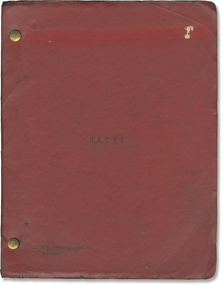 Billy Dee Williams Sylvester NIGHTHAWKS HAWKS Original screenplay for #161661