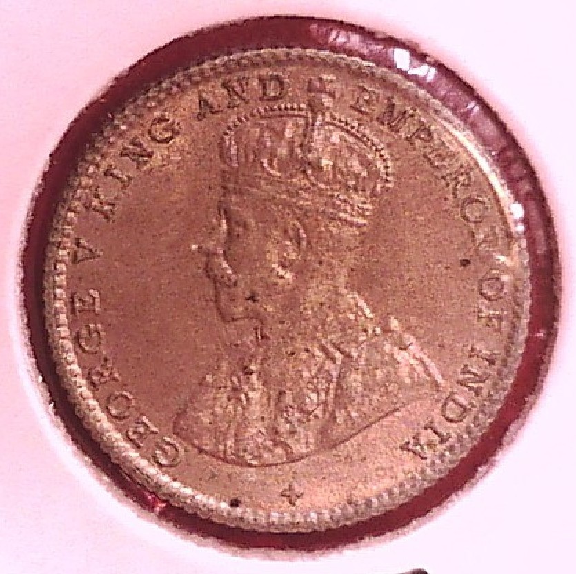 STRAITS SETTLEMENTS / SILVER 5 FIVE CENTS 1918 EF+