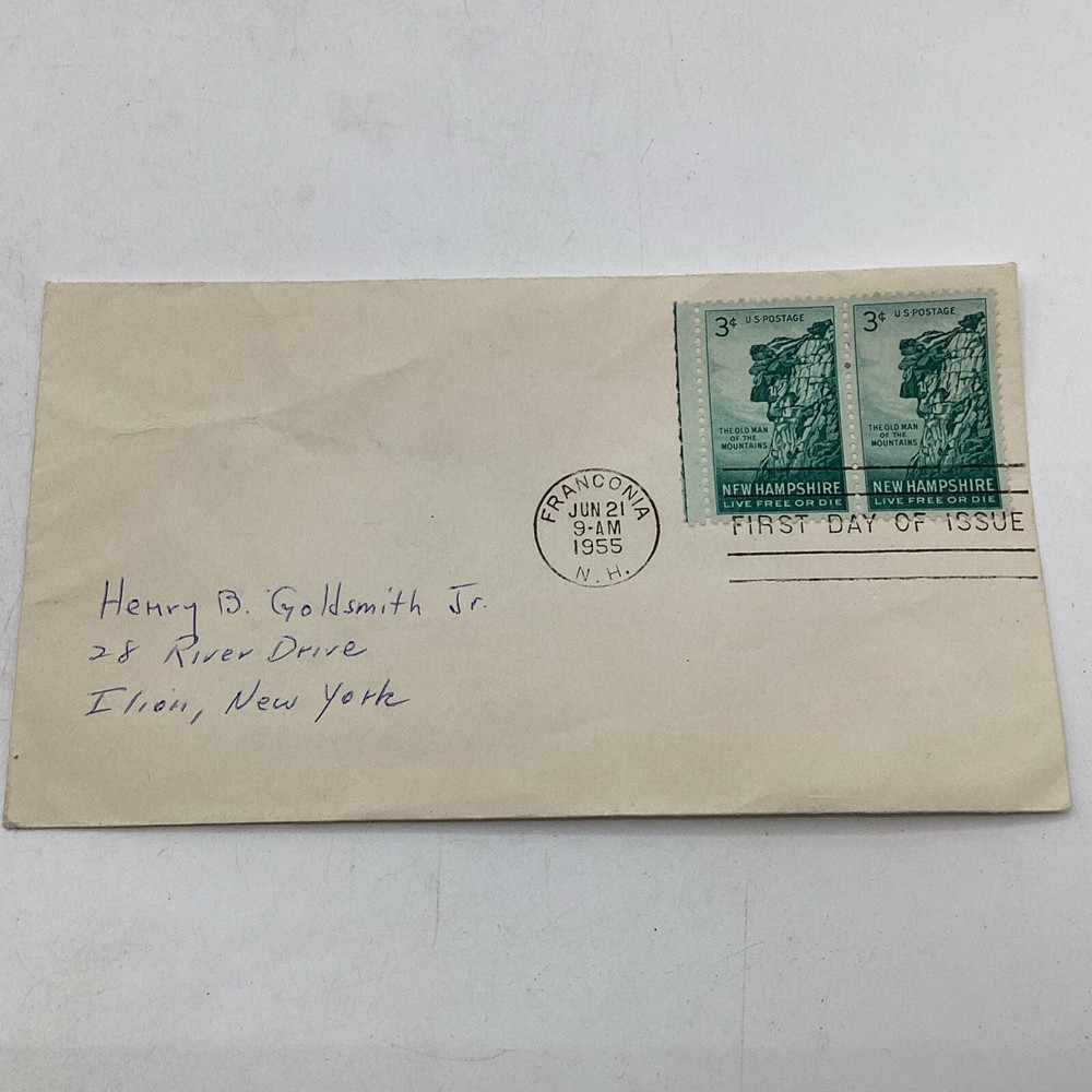 (4)1950’s Assorted Postal Card & Envelope 3¢ Denominative Stamps First Day Issue
