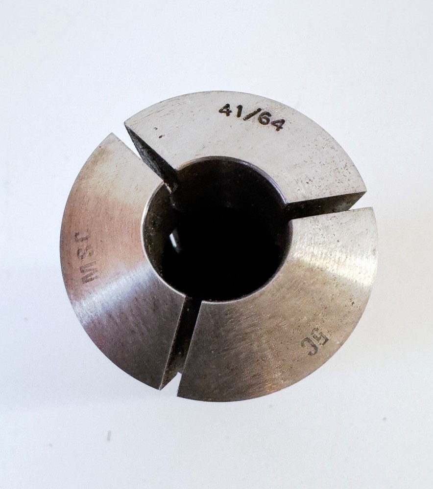 41/64" MSC 5C Round Collet External & Internal Threads .640625"