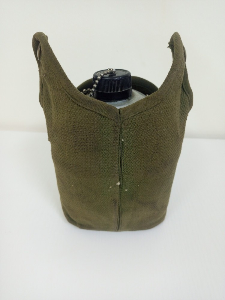 Army Canteen Water Bottle And Cup Set With Case