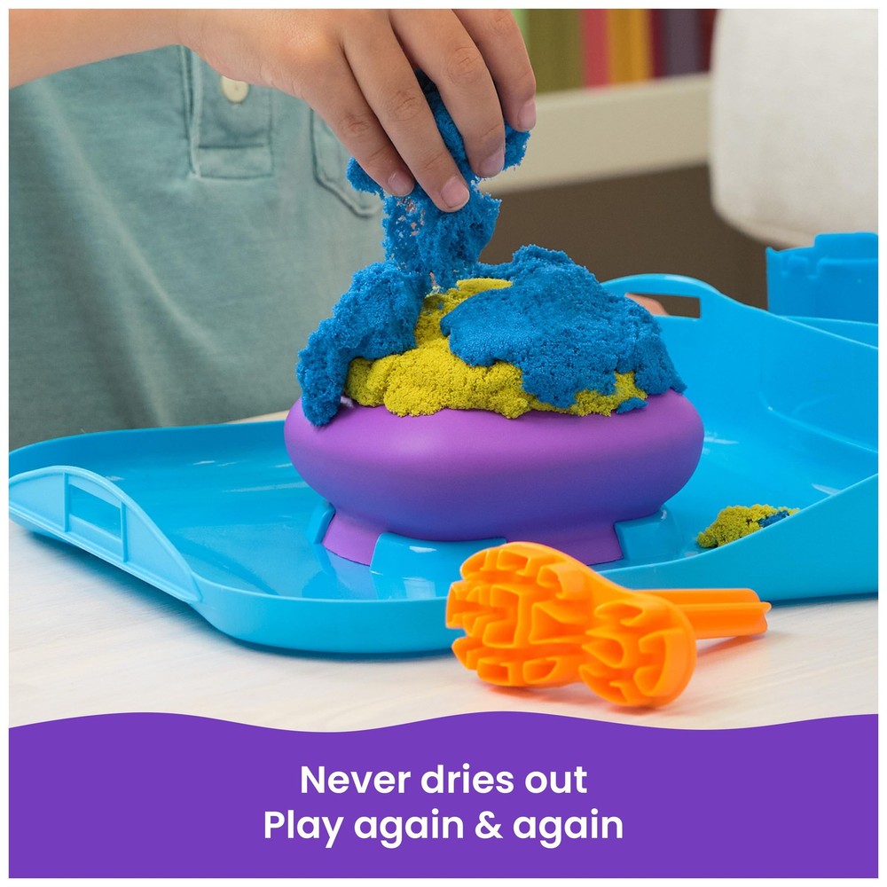 Kinetic Sand, SquishMotion, Easter Basket Stuffers, Includes 1lb Moldable Pla...