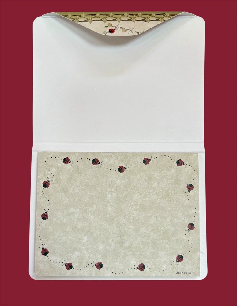 Ladybug Pair Of New Notepads