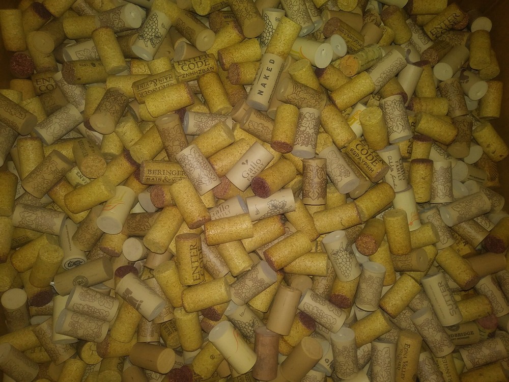 400 Recycled Wine Cork Mix Project Crafting Multi Purpose Used Red White