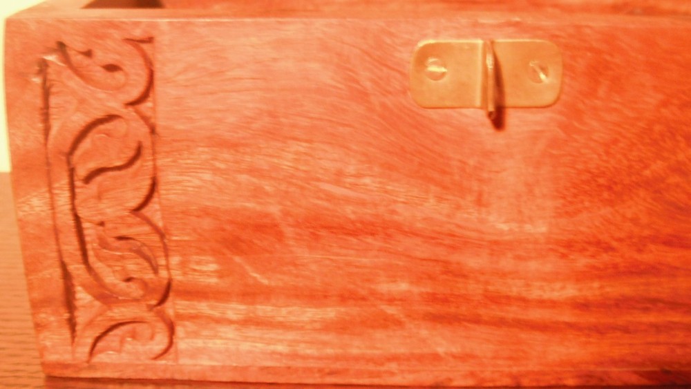 Round Topped Solid Wood Chest