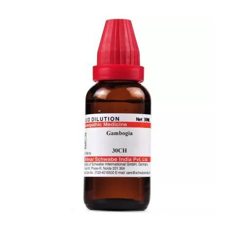 Willmar Schwabe India Homeopathic Gambogia Dilution 30ml
