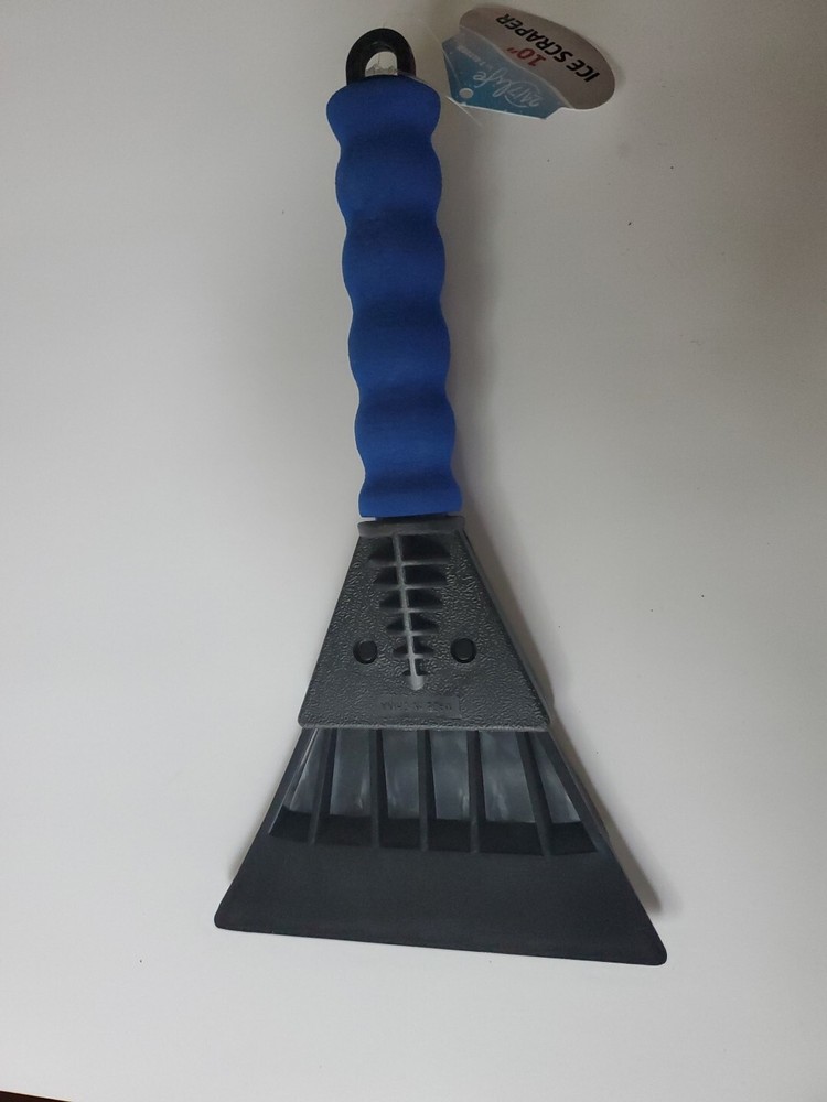 Ice Scraper For Car Windshield Plastic Snow Frost Ice Removal Tool With Foam