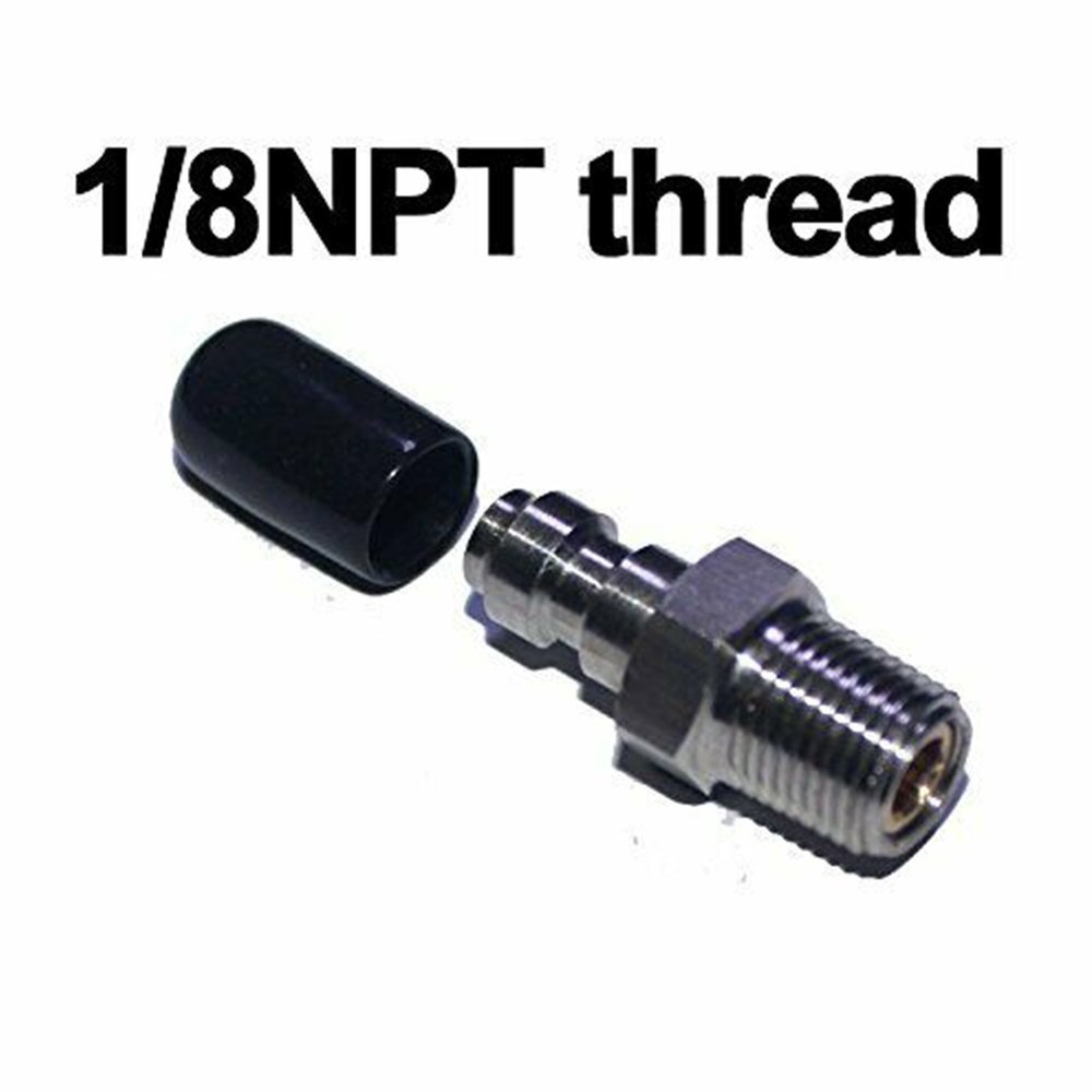 1/8" NPT Male Thread Fitting ForPCP Quick Head Connection Adapter
