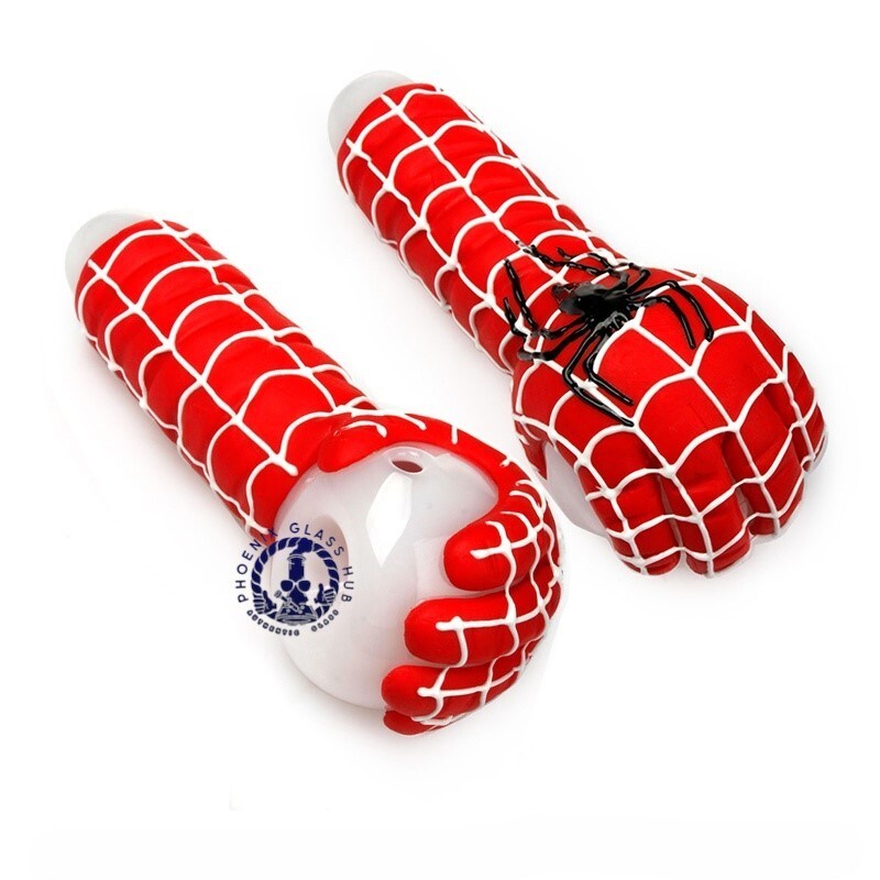 Phoenix Star 3D Spider-Man Hand Pipe 5" AUTHENTIC✅✅✅