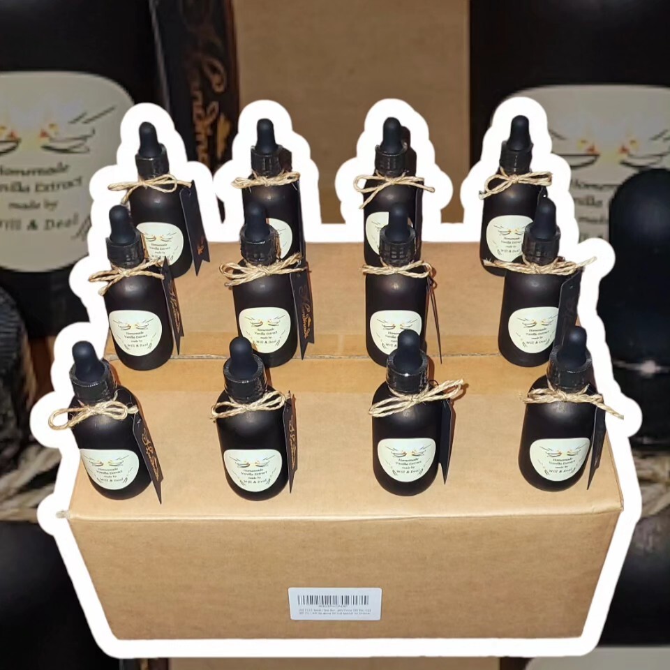 Pure Vanilla Extract! 2 oz Homemade Fast Shipping!