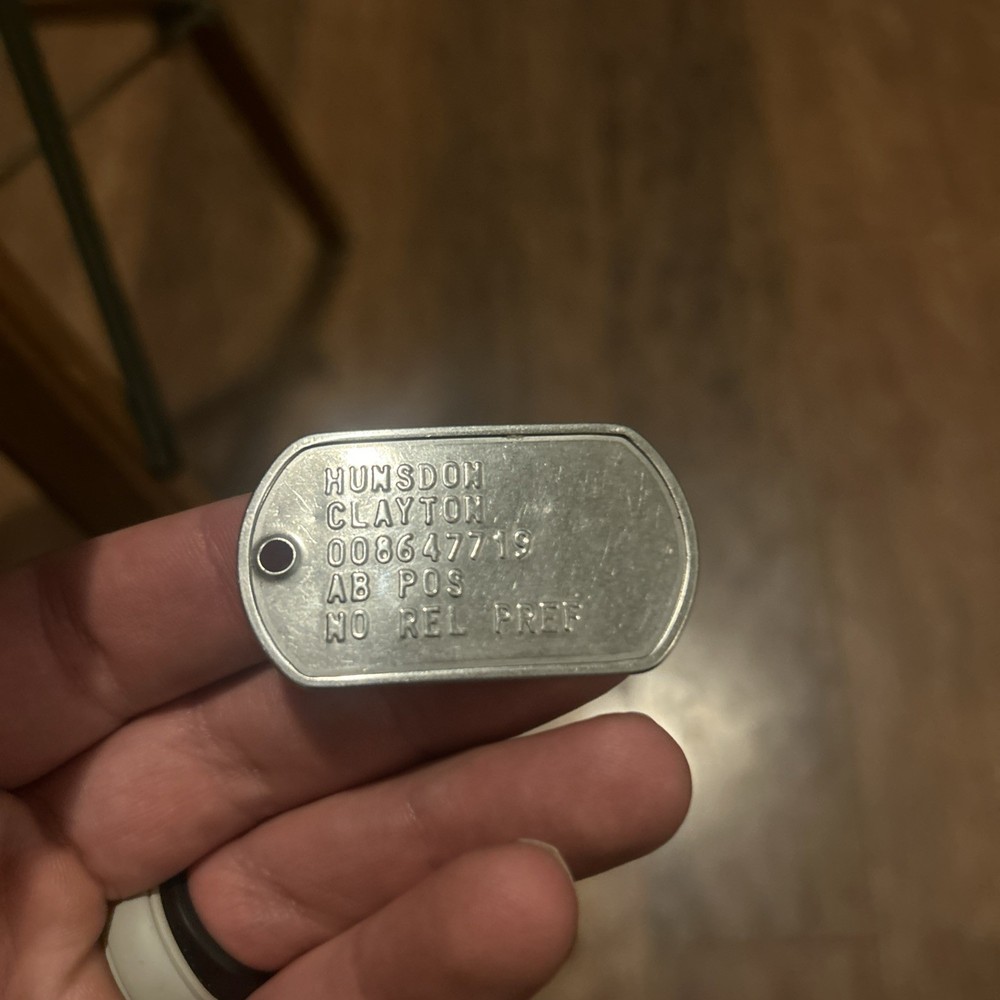 US Army Dog Tag