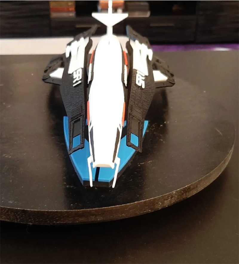 MASS EFFECT SSV Normandy SR1 Spaceship 3D Print Painted Assembly Model