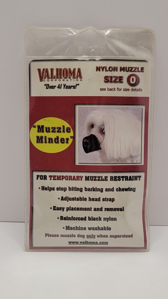 Valhomma Nylon Muzzle Size 0