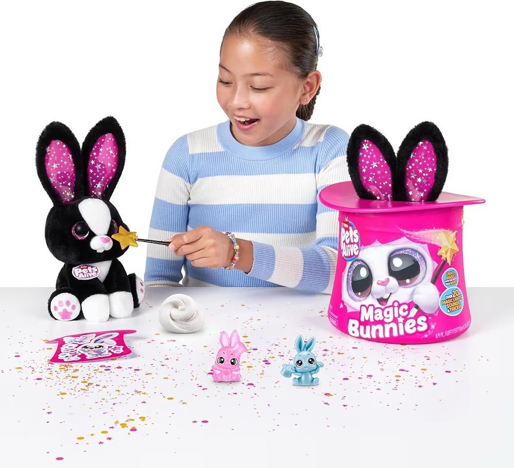 Pets Alive Magic Bunnies (Candy) by ZURU Electronic Interactive Plush